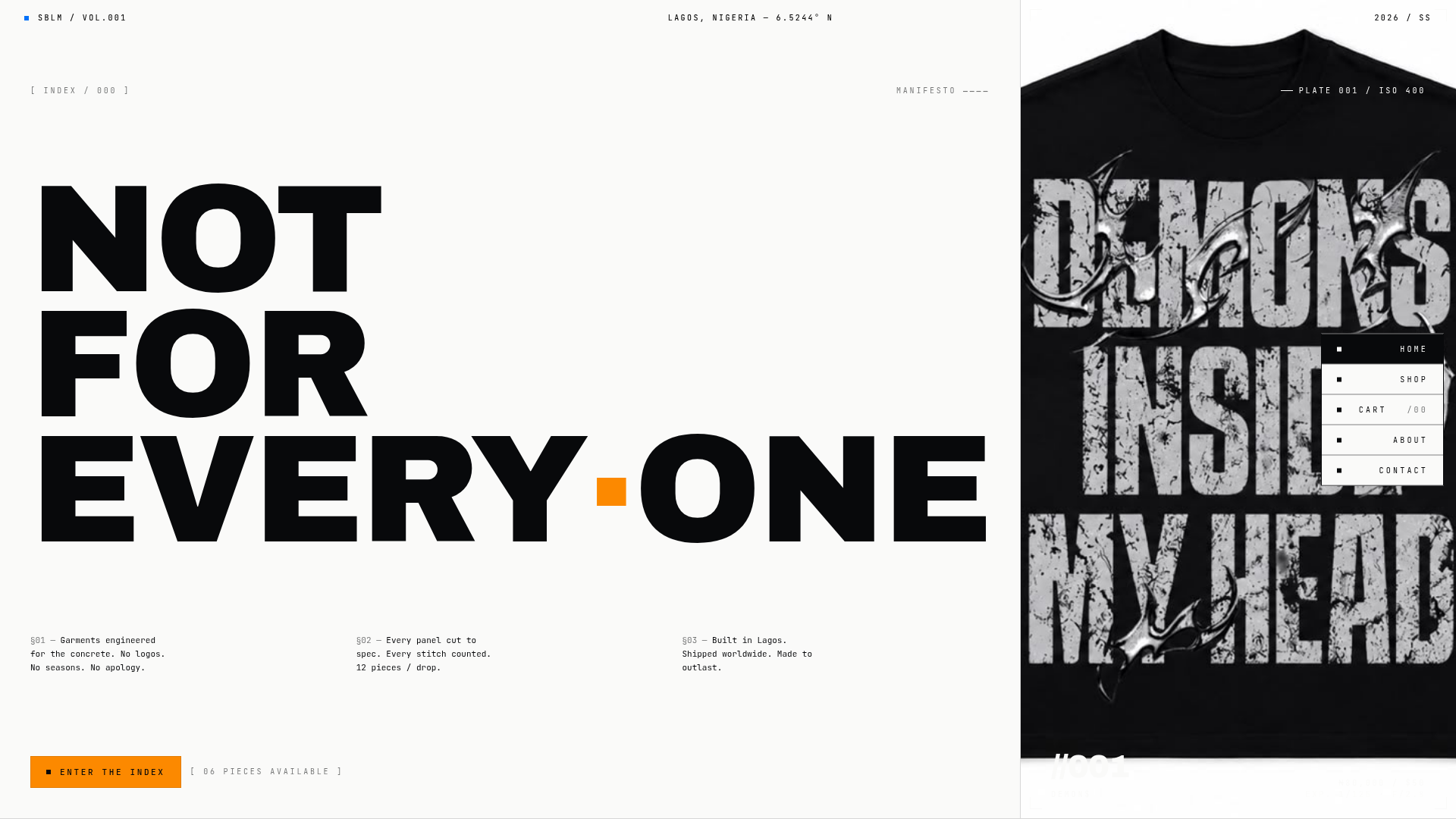 SBLM Apparel preview